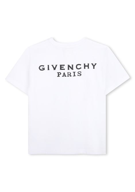 T-shirt con stampa GIVENCHY KIDS | H3128010P